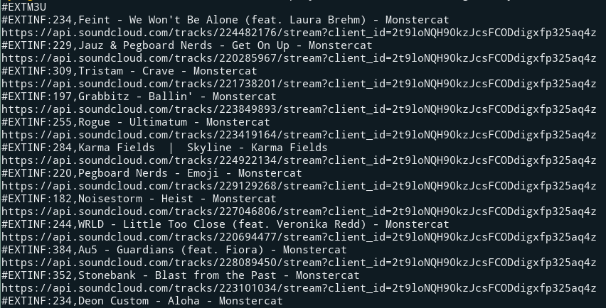 soundcloud-m3u